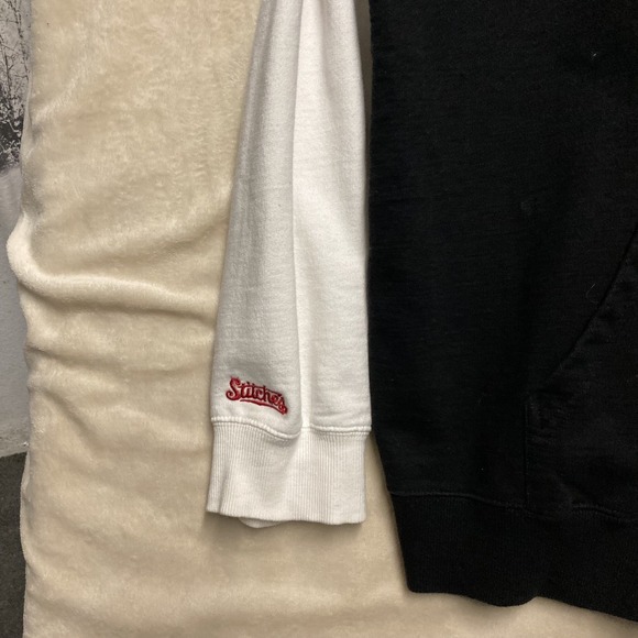 San Francisco Giants Hoodie Men's XXL Black MLB Baseball Stitches Full Zip Heavy - Picture 4 of 9